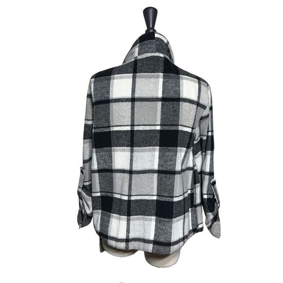 The Impeccable Pig Long Sleeve Plaid Flannel Sherpa Size Medium - Picture 3 of 4